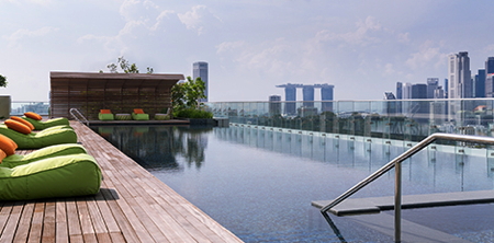 Hotel Jen Orchardgateway Singapore Rooftop