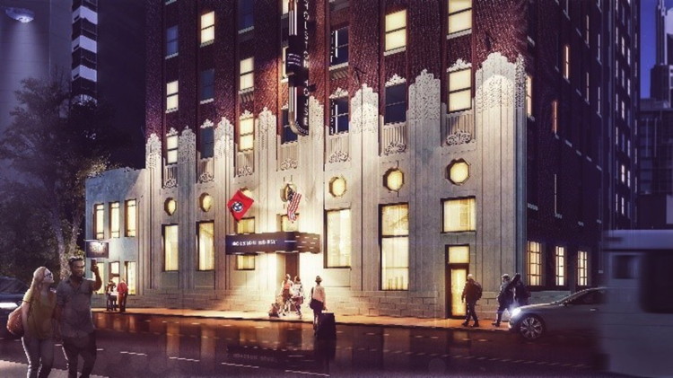 Holston House Hotel to Open December 2017 in Downtown Nashville