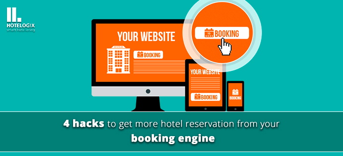Illustration - Hotel booking concept