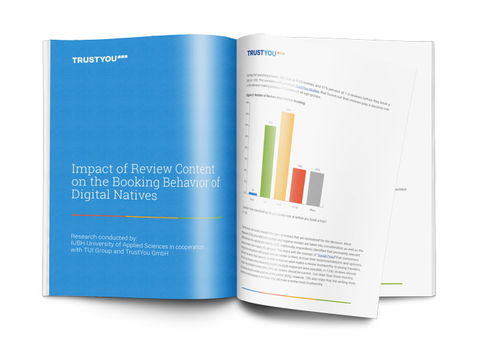 TrustYou Releases New Research, Analyzes the Impact of Review Content on the Booking Behavior of Digital Natives