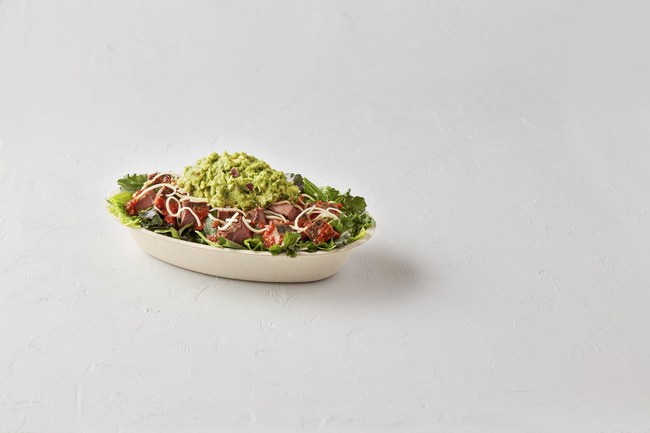 Chipotle's new supergreens salad bowl 