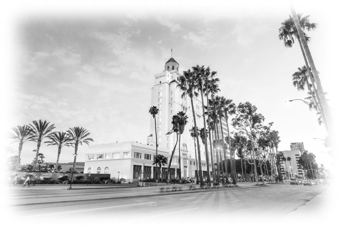 Long Beach Breakers Hotel Being - Postcard