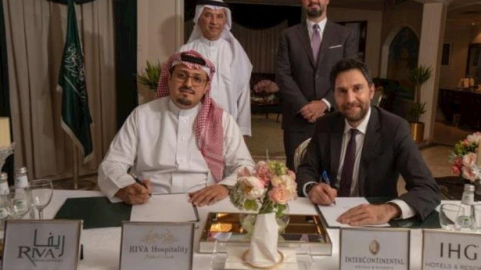Image from InterContinental Riyadh King Fahed signing ceremony