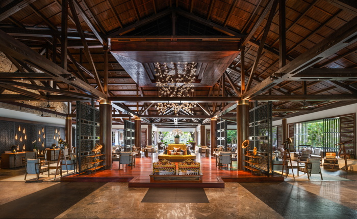 Vestíbulo principal de Laguna, A Luxury Collection Resort & Spa, Nusa Dua Bali