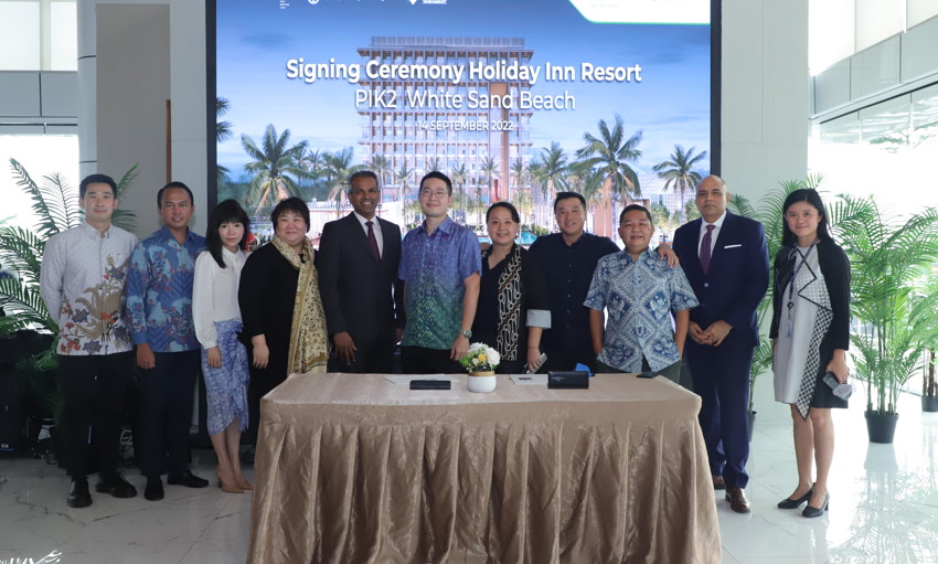 Holiday Inn Resort PIK2 Pantai Pasir Putih akan dibuka pada tahun 2024 di Indonesia