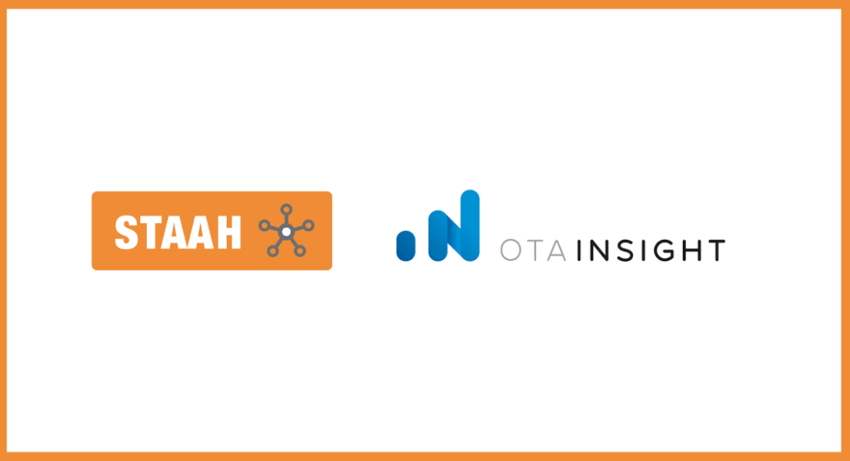 Logotipos de STAAH y OTA Insight
