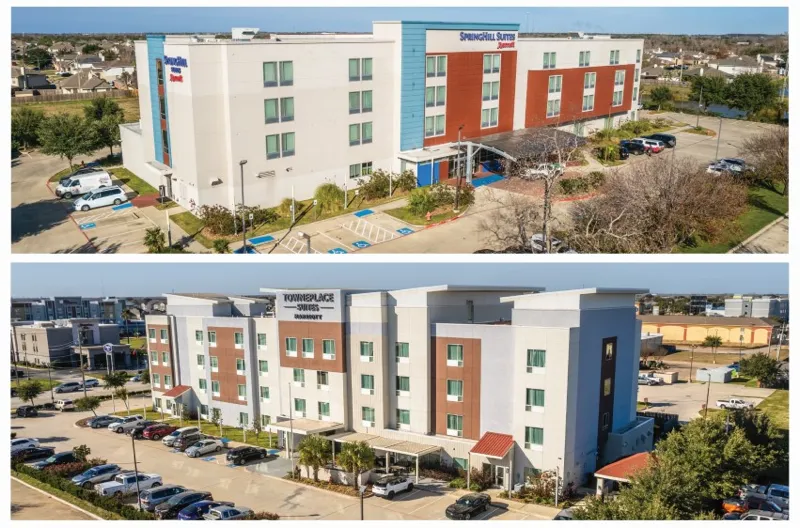Two Marriott East Houston-Baytown Branded Hotels in Baytown, TX Offered For Sale