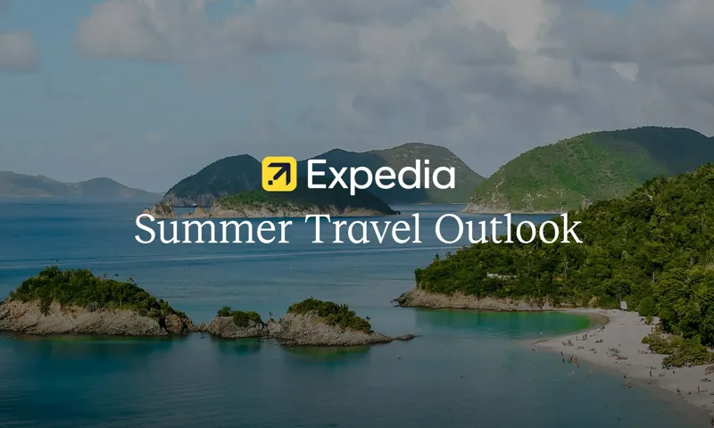 Searches for Summer Trips Are Up Year-over-year for Flights and Lodging According to Expedia Summer Travel Outlook